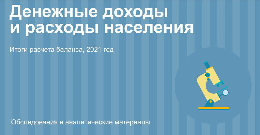 Денежные доходы и расходы населения Свердловской области за 2021 год